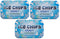 ICE CHIPS Xylitol Candy Tins 5.28 oz total (Wintergreen, 3 Pack) - Includes BAND as shown...