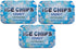 ICE CHIPS Xylitol Candy Tins 5.28 oz total (Wintergreen, 3 Pack) - Includes BAND as shown...