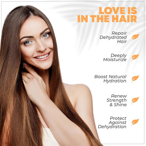 All Natural Hair Repair Shampoo for Men & Women- Moisturizing Shampoo for Dry Hair- Paraben & Sulfate-free Shampoo with Seaweed & Cupuacu for Inte...