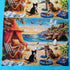 500 Piece Puzzles for Adults - Difficult Jigsaw Puzzles for Adults Challenging - Coastal Cats and Seagulls...