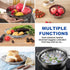 Steamer Basket, Stainless Steel Vegetable Steam Baskets for Steaming Cooking Expandable to Fit Various Size Pot (5.5" to 9.3")...
