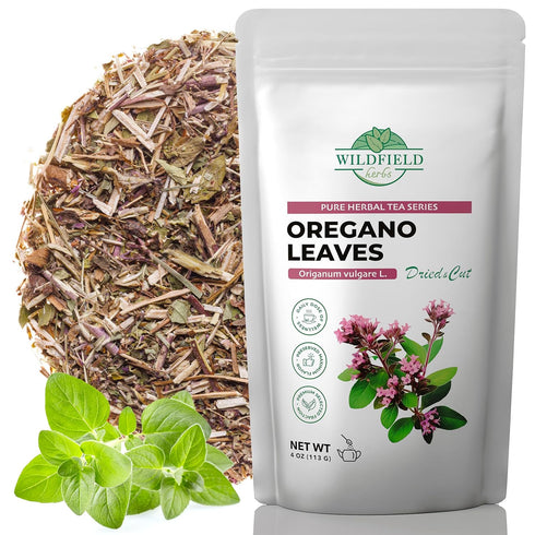 4 oz. Oregano Dried Oregano Leaves Herbal Tea (Origanum vulgare L.) - 113g Dry Oregano Leaf Herb Tea orégano...