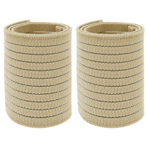 2 PCS Elastic Wrist Support Band Wrap Breathable Wrist Brace Adjustable Wrist Straps Support Relieves Wrist Pain Arthritis Tendonitis Sports Use f...