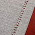 Grelucgo Handmade Hemstitch Gray Dining Table Runner Or Dresser Scarf, Rectangular 14 by 72 Inch...