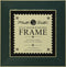 Mill Hill Wooden Frame, 6 by 6-Inch, Matte Green...