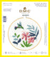 DMC Stitch Kit 6" Diameter - Exotic Flowers (14 Count)...