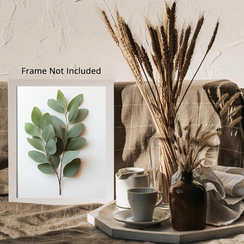 Posterizer 1 pcs-plant leaves-Chic art for plant lovers 3-Floral & Botanical Art-Workplace & Office Art-Living Room Bedroom Decor- unframed wall a...