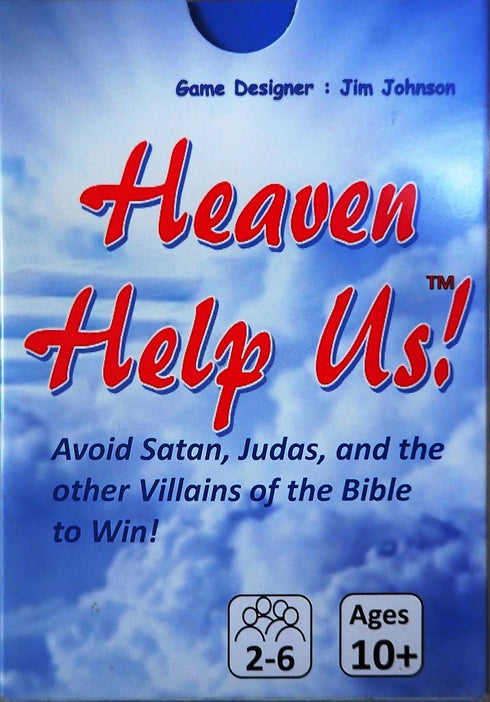 Heaven Help Us! Family Game with Bible Theme - Fun, Competitive, and Educational. Ages 10+, Teens, Adults - A...