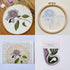 Silentsea 3 Sets of Starter Kits for Embroidery Beginners, Including 3* Embroidery Cloth with Patterns, Hoop, Needle, Manual and Other Manual DIY ...