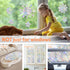 Window Privacy Film Rainbow Window Clings 3D Decorative Stained Glass Vinyl Anti UV Static Cling Film Non-Adhesive Window Covering Film (11.8'' x ...