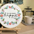 Yutaohui 2 Sets Embroidery Kits,Funny Embroidery Kit Flowers with Encouraging Words,Embroidery Kit for Beginners,Cross Stitch Kit Beginner,Embroid...