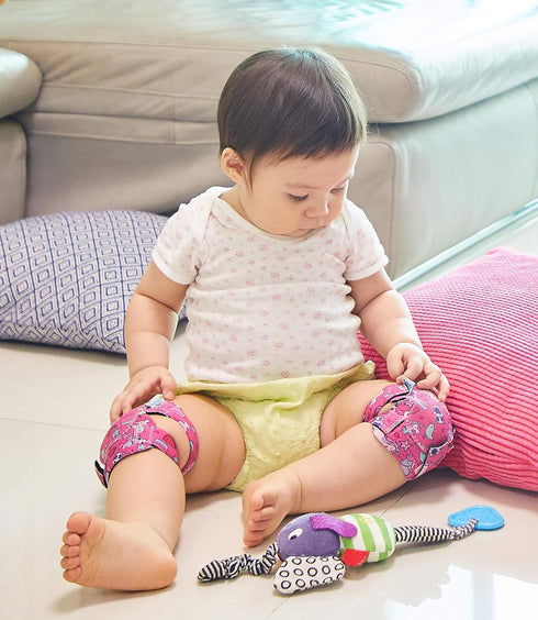 Simply Kids Baby Crawling Knee Pads (2 Pairs), Rodilleras para Bebe - Comfortable Knee Protector for Toddler, Infant, Girl, Boy, Crawler...