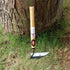Kana Hoe 217 Japanese Garden Tool - Hand Hoe/Sickle is Perfect for Weeding and Cultivating. The Blade Edge is Very Sharp. (Beige-023)...