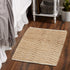 DII Woven Rugs Collection Hand-Loomed Jute, 2x3', Off-White Chevron...