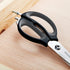 Farberware 4-in-1 Kitchen Shears, 2-Piece, Black and Gray...
