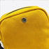 Daisy Flower Stylish Yellow Mini Cotton Canvas Crossbody Bag with Daisy Embroidery...