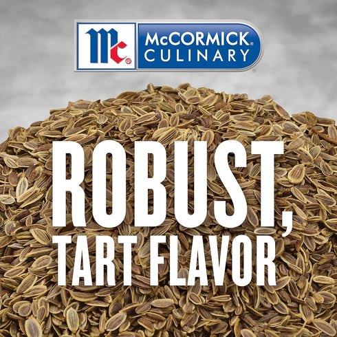 McCormick Culinary Whole Dill Seed, 15 oz - One 15 Ounce Container of Dill Seed Spice, Versatile for Use in Salads, Dressings, Bread, Entrees, Pic...