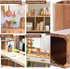 Kitchen Utensils Holder for Countertop: Wooden Utensil Crocks - Cooking Spoons Organizer...