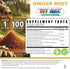 5in1 Ginger Supplement 7550mg with Ceylon Cinnamon, Turmeric Curcumin Root, Garlic Bulb & Black Pepper - Support Digestion, Immune & Heart Health ...