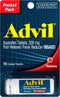Advil 200 mg Tablets Pocket Pack 10 ea (Pack of 6)...