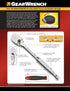 GEARWRENCH 1/2" Drive 84 Tooth Non-Quick Release Ratchet Repair Kit - 81339F...