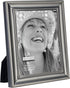 Malden International Designs Concourse Pewter Metal Picture Frame, 4x5, Silver - 192-45...