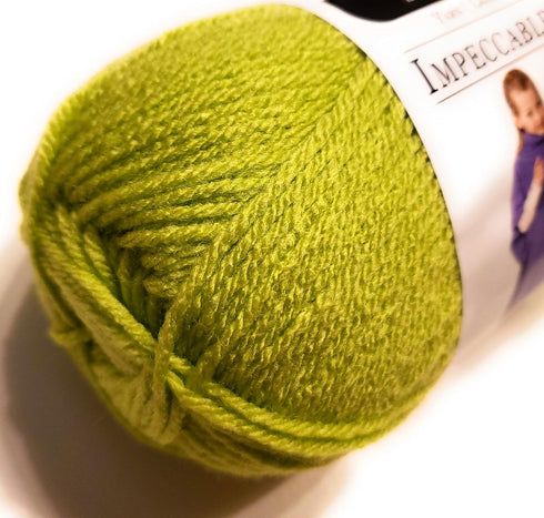 Loops & Threads Impeccable Yarn - 4.5 oz. - One Ball - Citron......