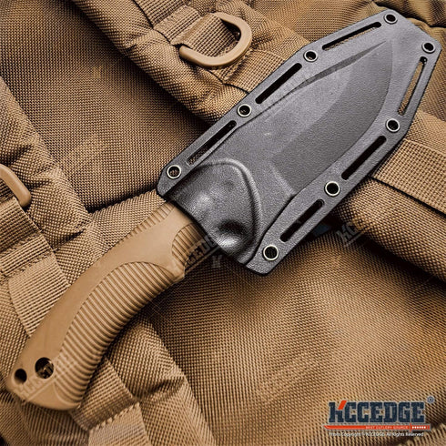 Tactical Knife Hunting Knife Survival Knife 9" Full Tang Fixed Blade Knives Camping Accessories Camping Gear Survival Kit Survival Gear And Equipm...
