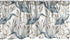 Lunarable Swamp Window Valance, Blue Grey Heron Birds and Bulrush Water Foliage Growth Wilderness Tropical Lands, Curtain Valance for Kitchen Bedr...