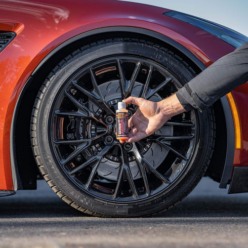 SHINE ARMOR Tire Shine Gel Dressing & Pristine Cleaner Car Care for Wheels & Tires with No Sling Formula Wet Look Keeps Tires Black & Clean with W...