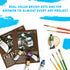 Princeton Art & Brush Synthetic Gold Taklon Real Value Brush Set, 6/Pkg...