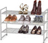 SIMPLE HOUSEWARE 3-Tier Stackable Shoes Rack Storage Shelf, Silver...