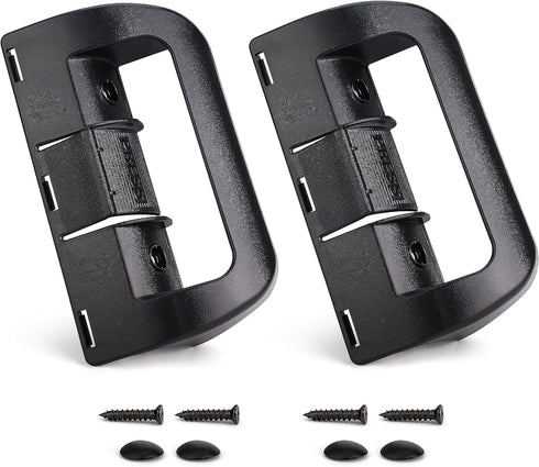 Camp'N Replacement Refrigerator/Freezer Door Handles with Screw Covers, Compatible with Most Dometic 26 and 28 c.f. Refers...