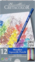 Cretacolor Aqua Monolith Watercolor Pencil Set, 12 Stk, Multicolor...