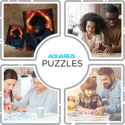 AQUARIUS IT Chapter 2 Puzzle (500 Piece Jigsaw Puzzle) - Glare Free - Precision Fit - Officially Licensed IT Merchandise & Collectibles - 14 x 19 ...