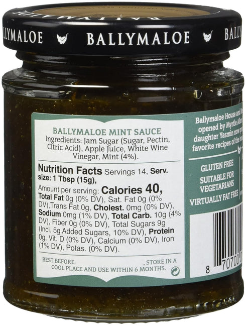 Ballymaloe Mint Sauce, 7.8 Ounce...