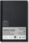 Winsor & Newton Classic Hard Bound Sketch Book, 5.5" x 8.5", 80 sheets, 110gsm, Natural White...