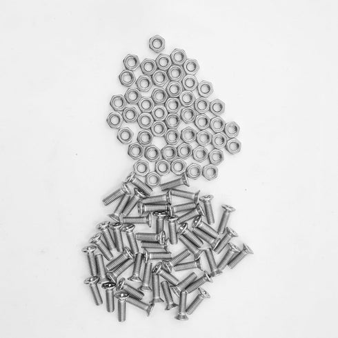 Toronce D series Panel-Mount |50-Sets M3X10 mm Screws for D-Series Connector (Screw_50sets)...