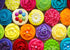 Wooden Puzzle Jigsaw Puzzle 300 Piece for Adults Cupcakes Premium Cake Puzzles Perfect Interlocking Clear Printing...