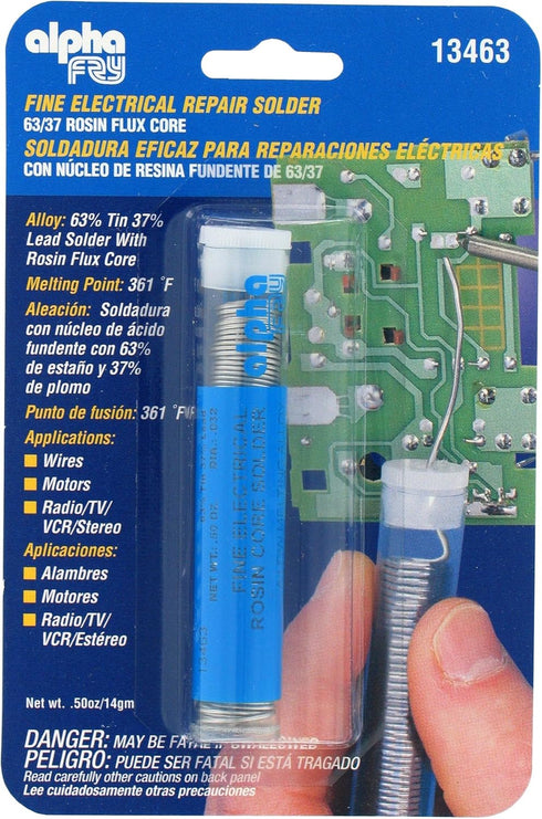 Alpha Metals 13463 .5oz Electric Repair Solder...
