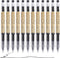 RIANCY Gel Ink Pen Japanese Style Liquid Ink Rollerball Pens Inking Pens Quick Drying 0.35mm Ultra Fine Point Ballpoint Maker Pen Premium for Offi...