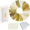 Mornajina 32 Pieces Cash Envelopes for Budgeting, Budget Envelope System with Cash Budget Envelopes Tracking Sheet, Plastic Reusable Money Envelop...