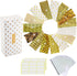 Mornajina 32 Pieces Cash Envelopes for Budgeting, Budget Envelope System with Cash Budget Envelopes Tracking Sheet, Plastic Reusable Money Envelop...