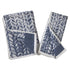 SKL Home Distressed Leaves 100% Turkish Cotton Hand Towel Set, 16" x 26", Denim 2 Count...