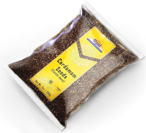 Rani Cardamom (Elachi) Decorticated Seeds Indian Spice 7oz (200g) ~ All Natural | Vegan | Gluten Friendly | NON-GMO | Kosher | Indian Origin...