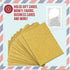 Iconikal Kraft Mini Special Occasion Envelopes, 4 x 2.75 inches, 100-Count...