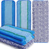 6 Pack Microfiber Cleaning Pad for Bona Hardwood Floor Cleaner Mop Replacement, 2 Deep Cleaning Pad + 2 Microfiber Cleaning Pad + 2 Dusting Pad fo...