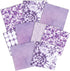 Paper House Productions 12" x 12" 9-Sheet Decorative Double Sided Paper Pack for Scrapbooking and Crafts - Orchid Palette...