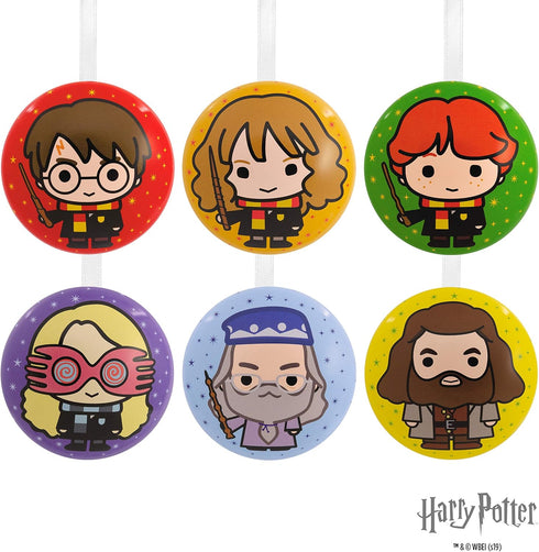 Hallmark Christmas Ornaments, Harry Potter Metal Tins, Set of 6, Harry Potter Tins (0002HCM8796)...
