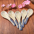 Soup Spoons Set of 5,Asian Soup Spoon Ceramic Ramen Spoons, Japanese Soup Spoons Perfect Depth for Dumpling, Pho, Noodles, Miso, Chinese Wonton, D...